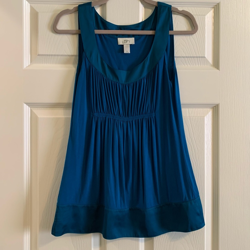Tank with Satin Details